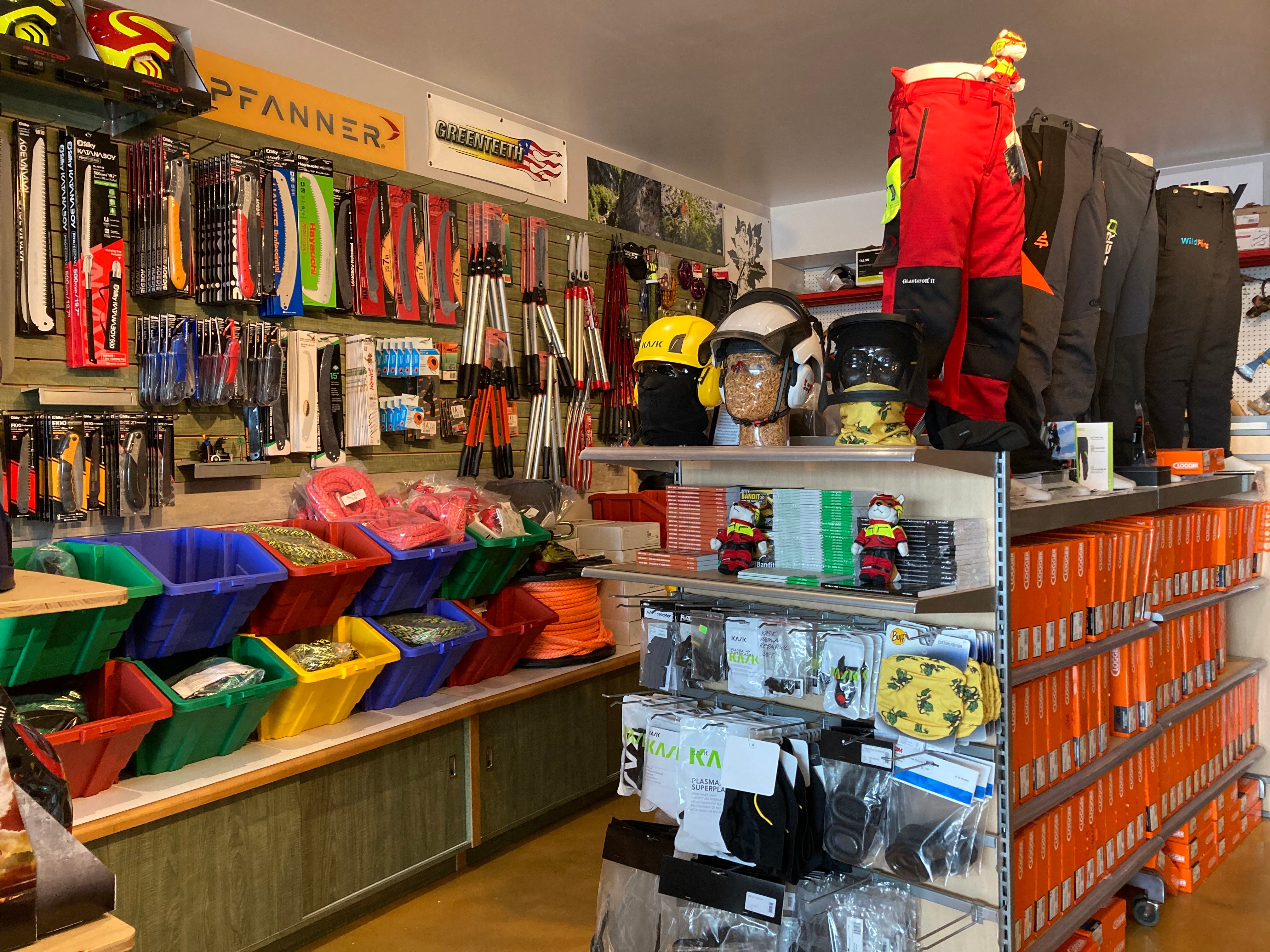 Fully Stocked Professional Arborist Climbing Gear Store Since